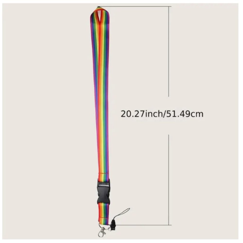 Rainbow Flag Lanyard - NWT - Picture 2 of 2